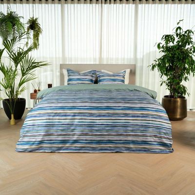 Kayori Dekbedovertrek Ona blauw