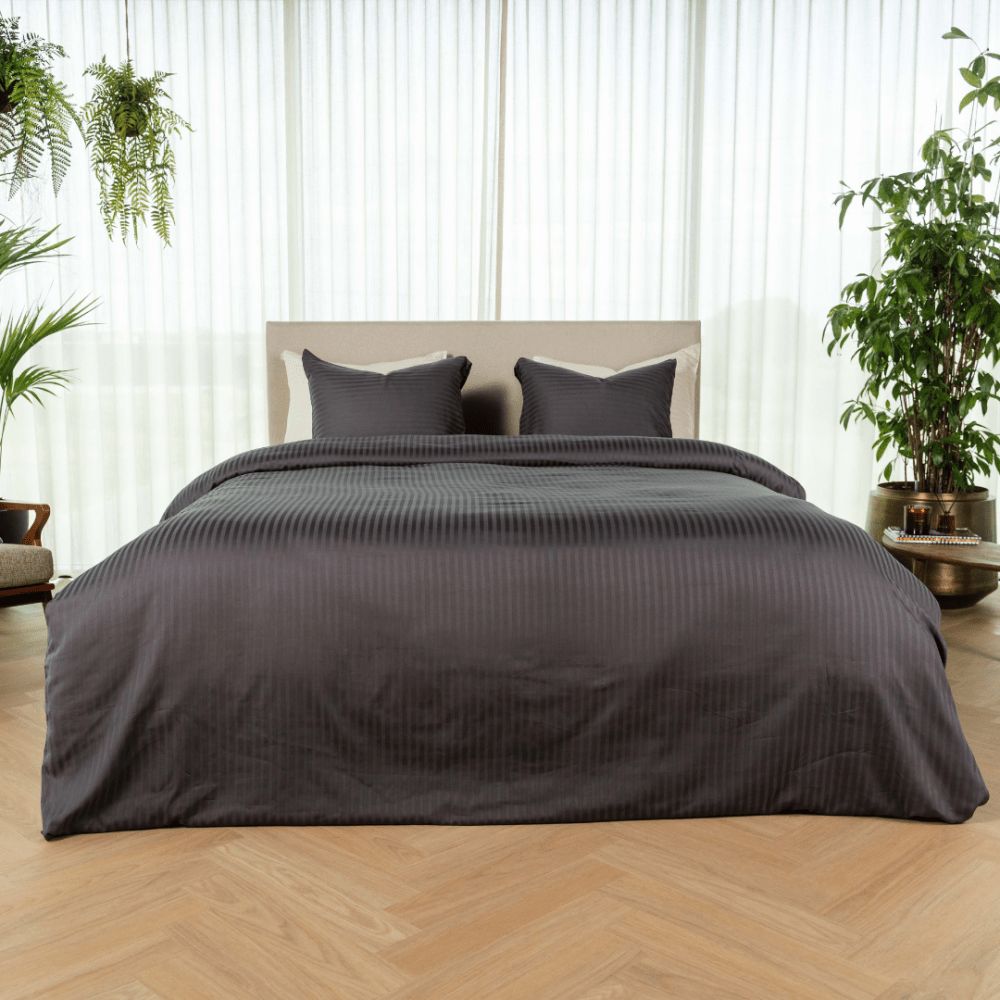 ​Kayori  Housse de couette Elin, anthracite