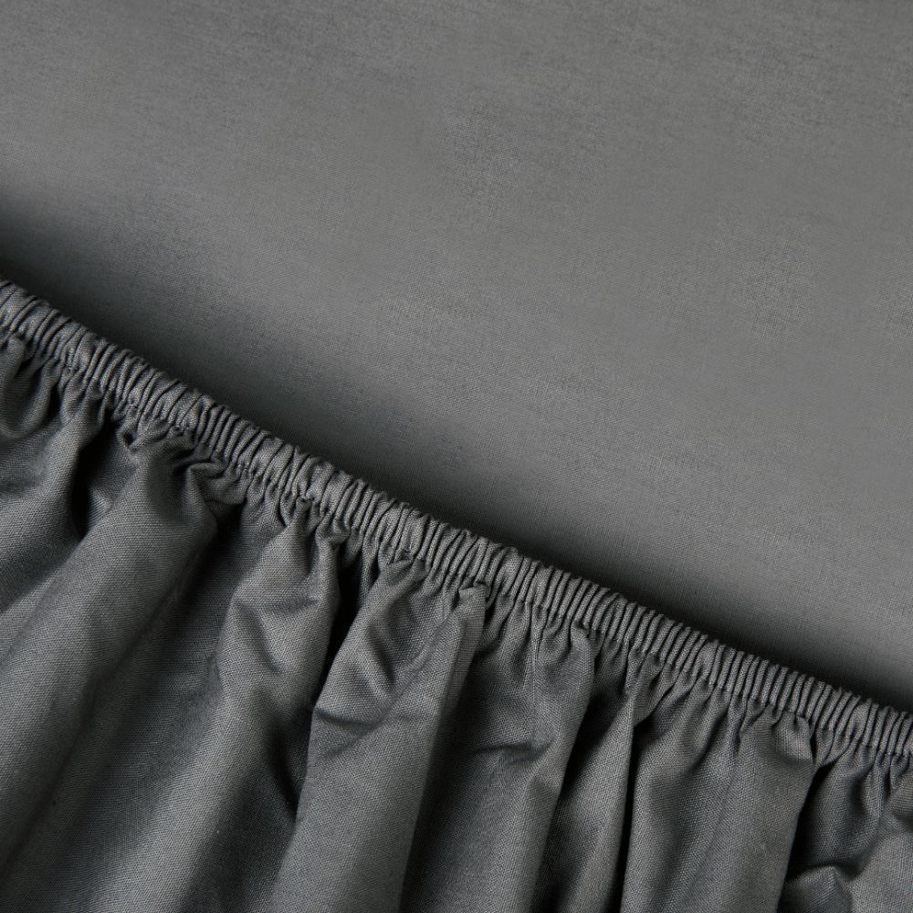 Kayori Fitted Sheet Shizu Anthracite