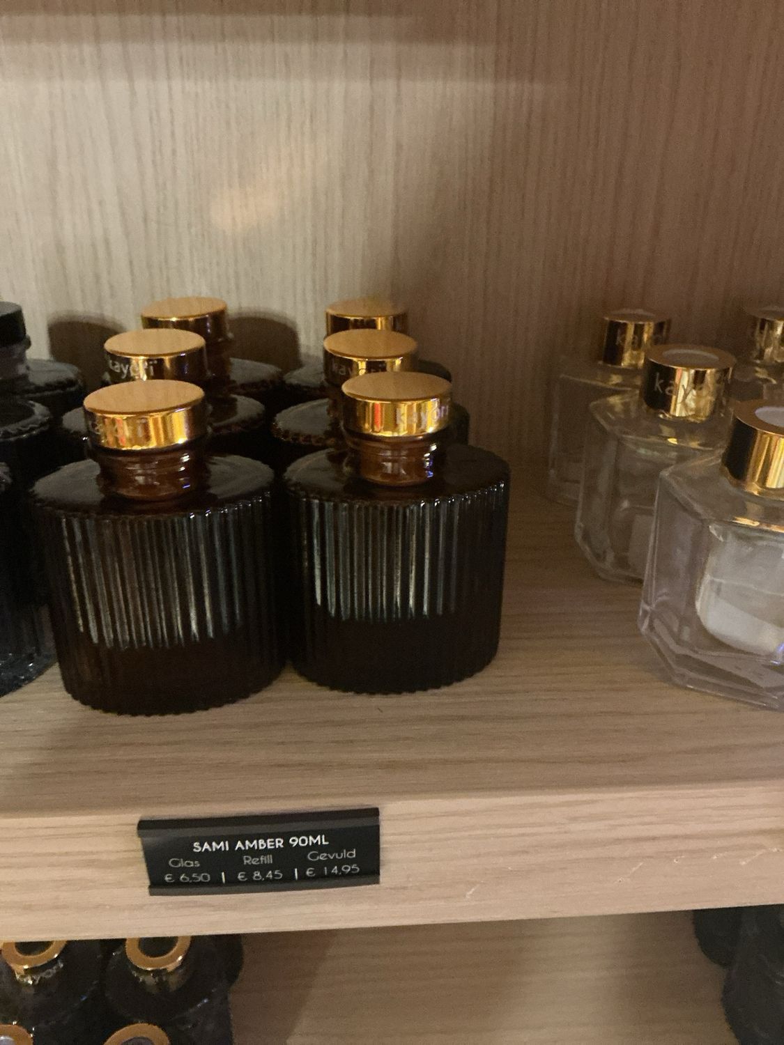 Kayori sami gevuld amber 90 ml