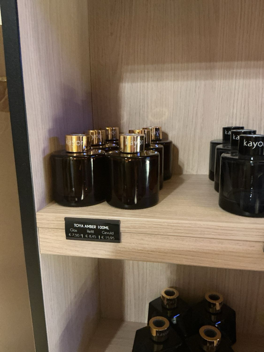 Kayori toya gevuld amber 100 ml