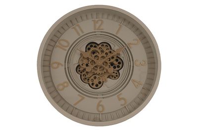 Wandklok  Celestial crème