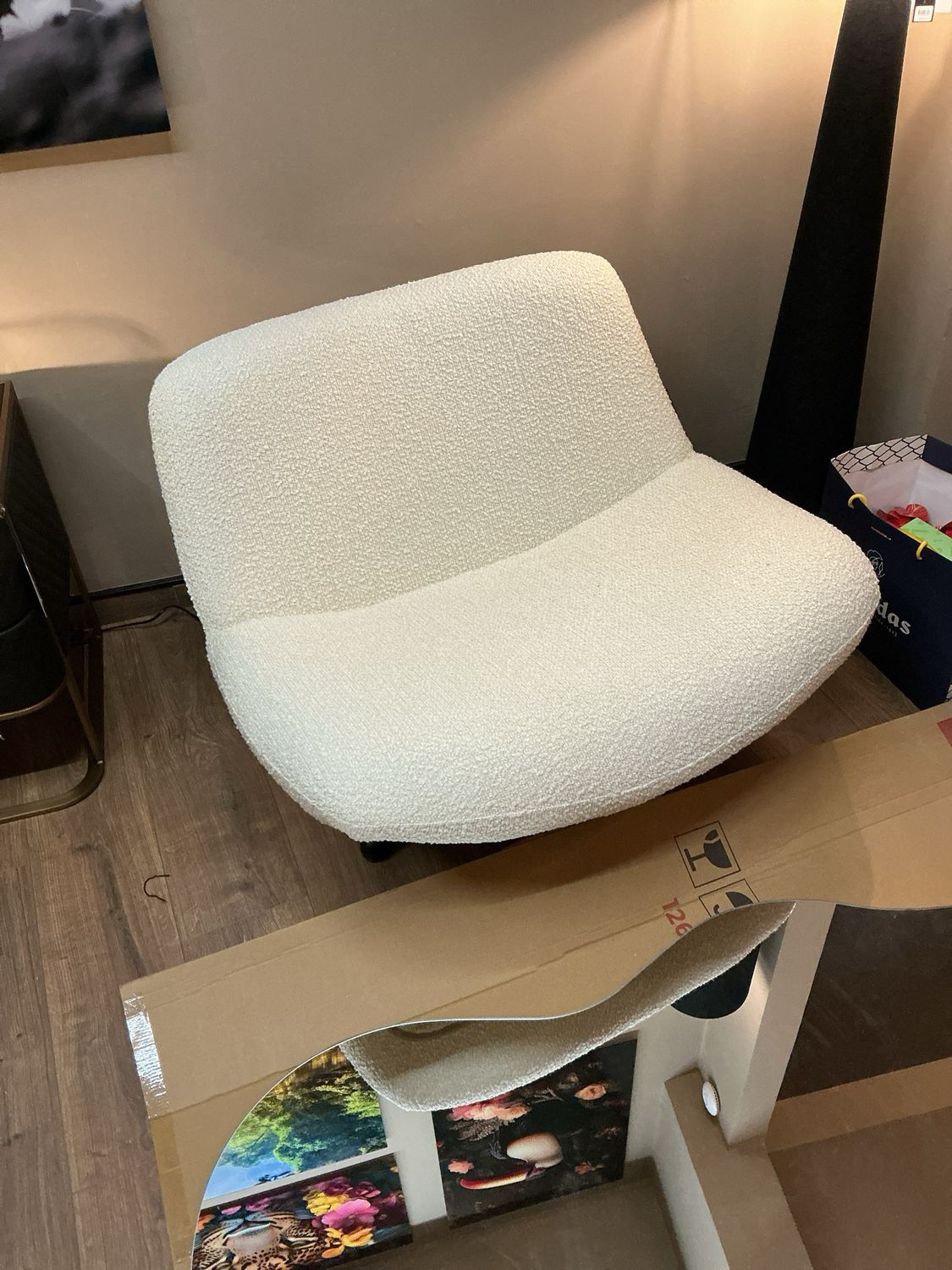 Washington fauteuille ecru