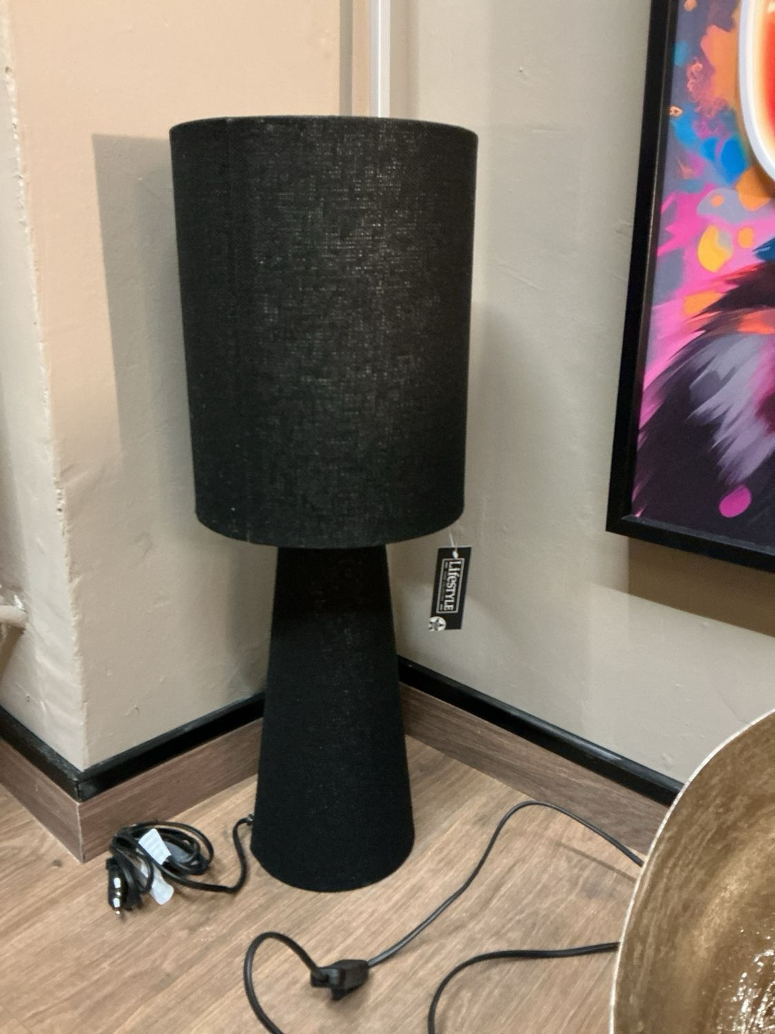 160029 attica lamp S zwart