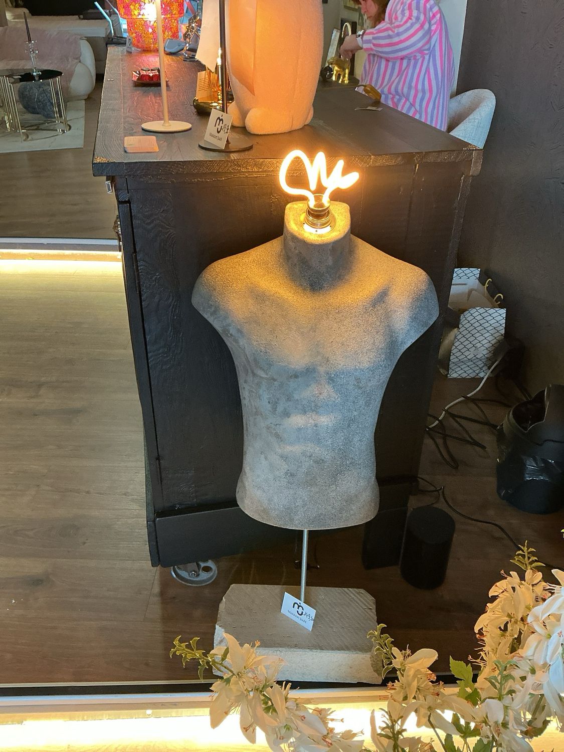 Mannequin op sokkel
