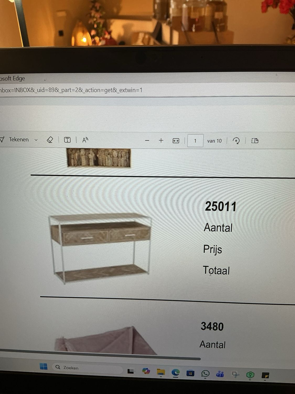 25011 console zgzg ht/met nat/wit 120x40x80
