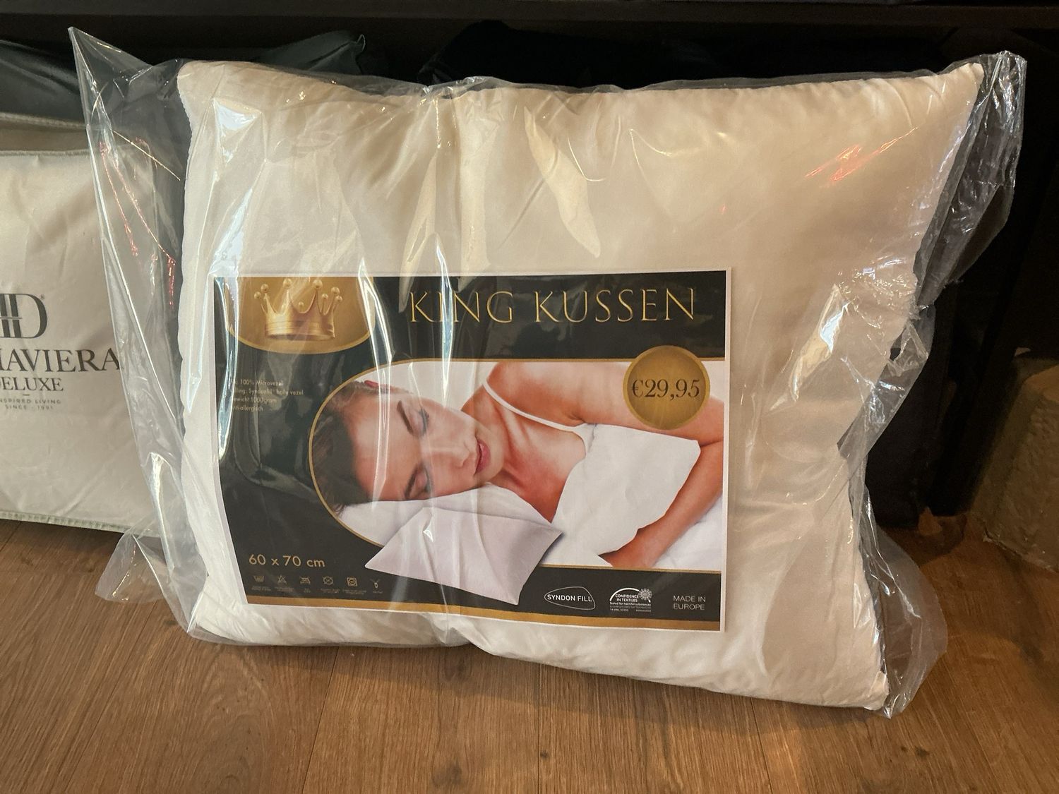 King kussen katoen-percelen 60x70