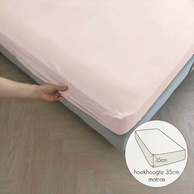 Kayori Drap-housse Sota Tencel, couleur nude