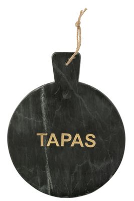 plateau à fromage rond « tapas » noir