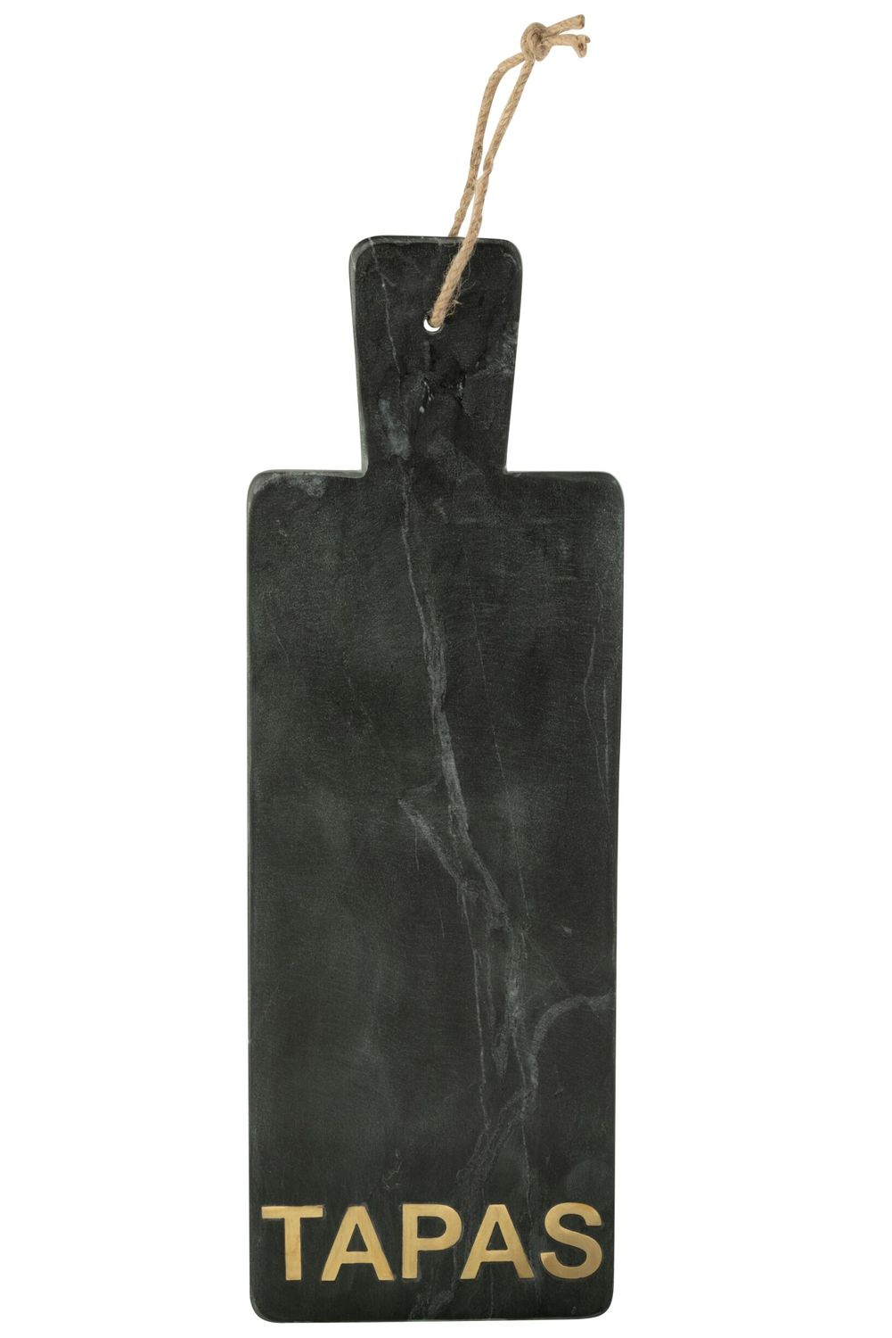 Plateau à fromage rectangulaire en marbre noir L Plateau à fromage rectangulaire en marbre noir L