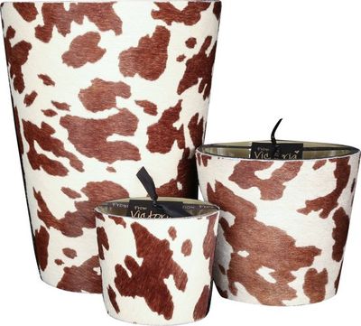 Geurkaars Victoria With Love Sparkling Brown/White