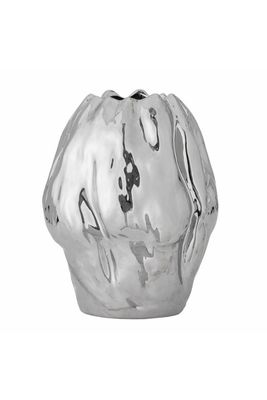 Bobby Vase, Argent, Grès