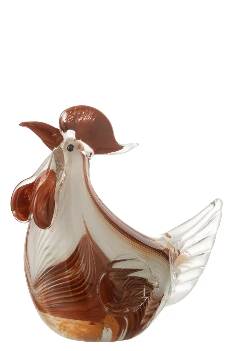 Le poulet était dans le verre Le poulet était dans le verre