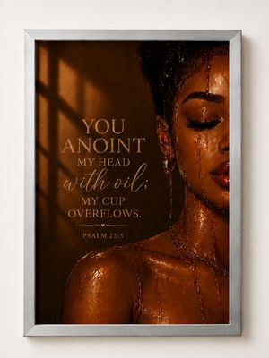 You Anoint My Head Wall Art