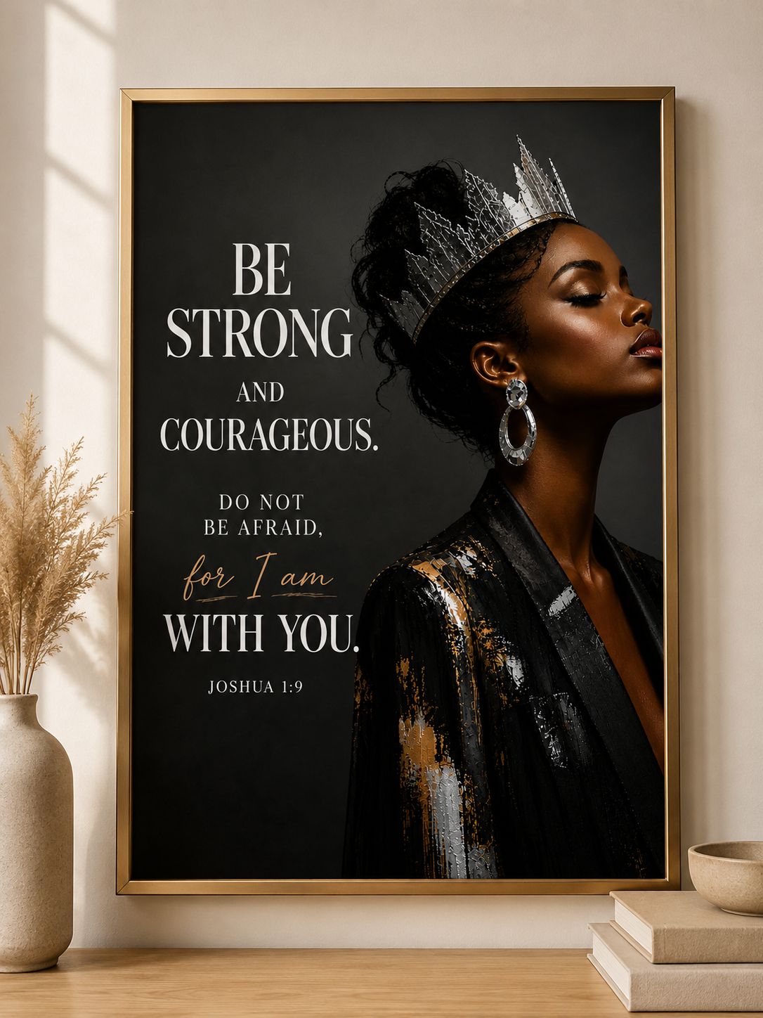 Be Strong and Courageous- Wall Art