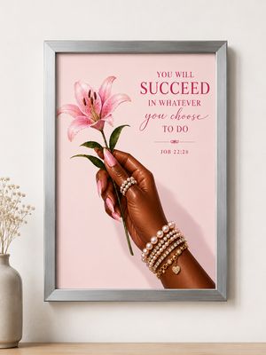 You will Succeed Wall Art
