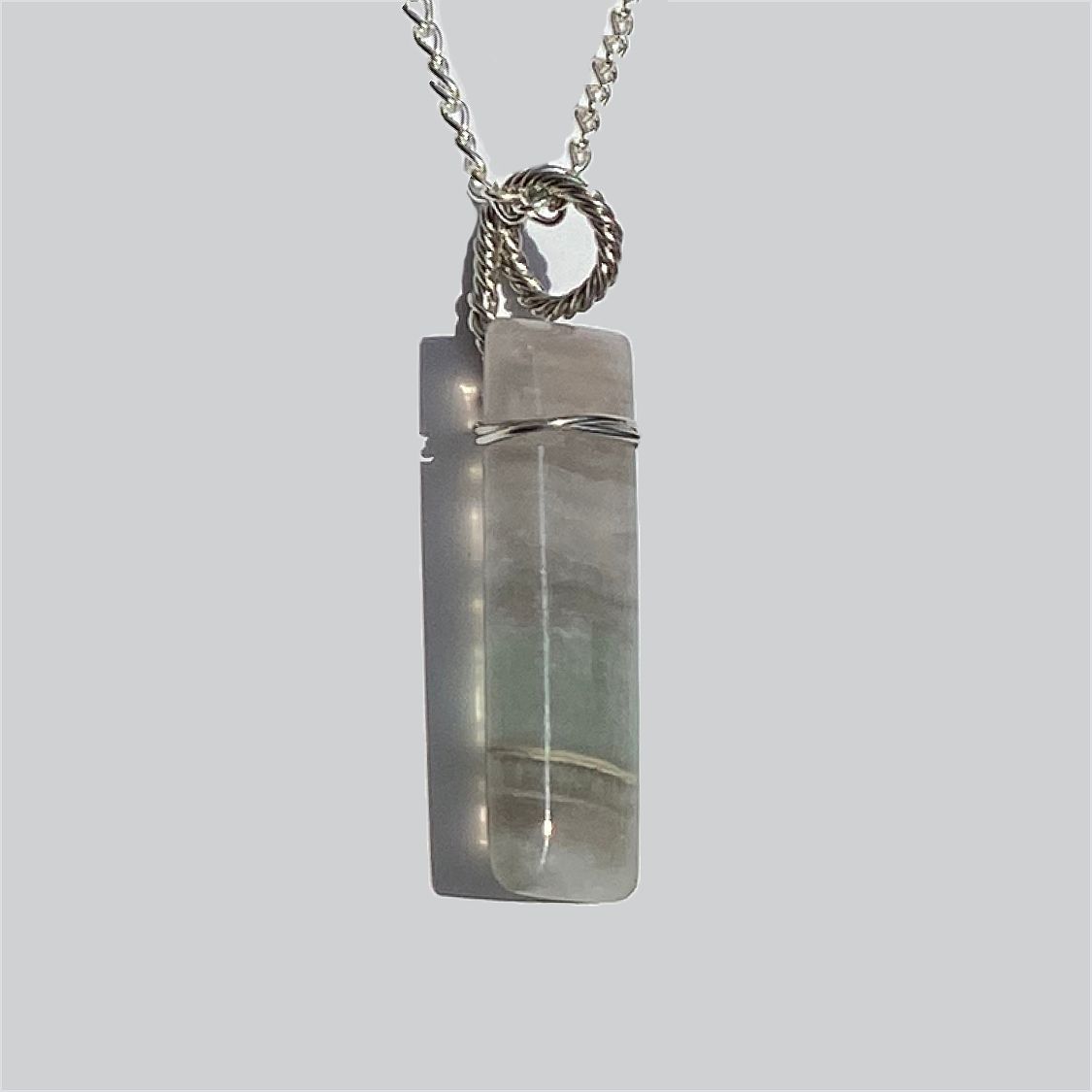 ​&quot;Translucent No. 12&quot; Stone Pendant