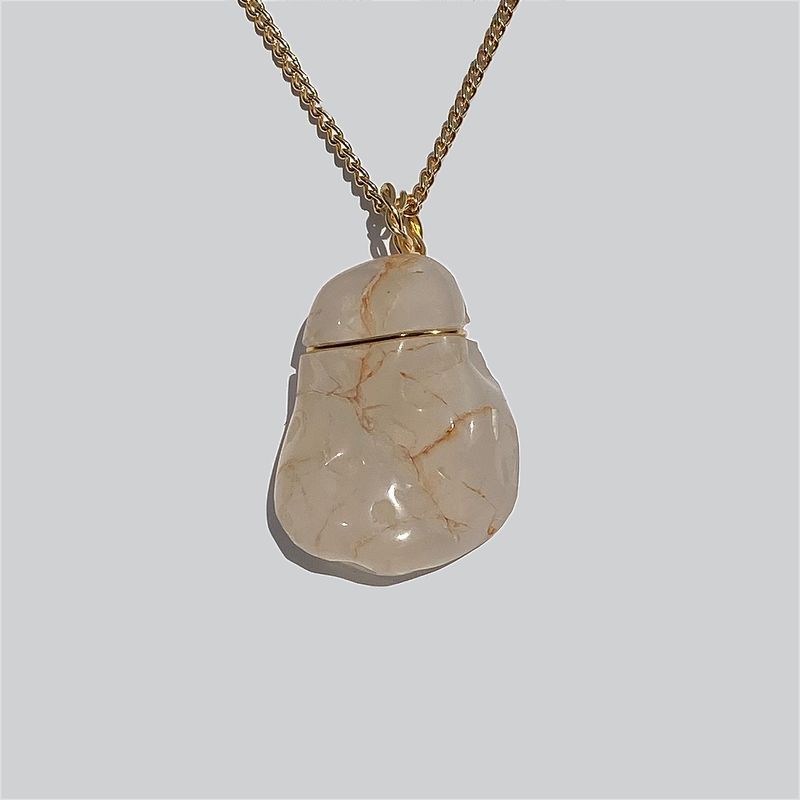 ​&quot;Translucent No. 15&quot; Stone Pendant