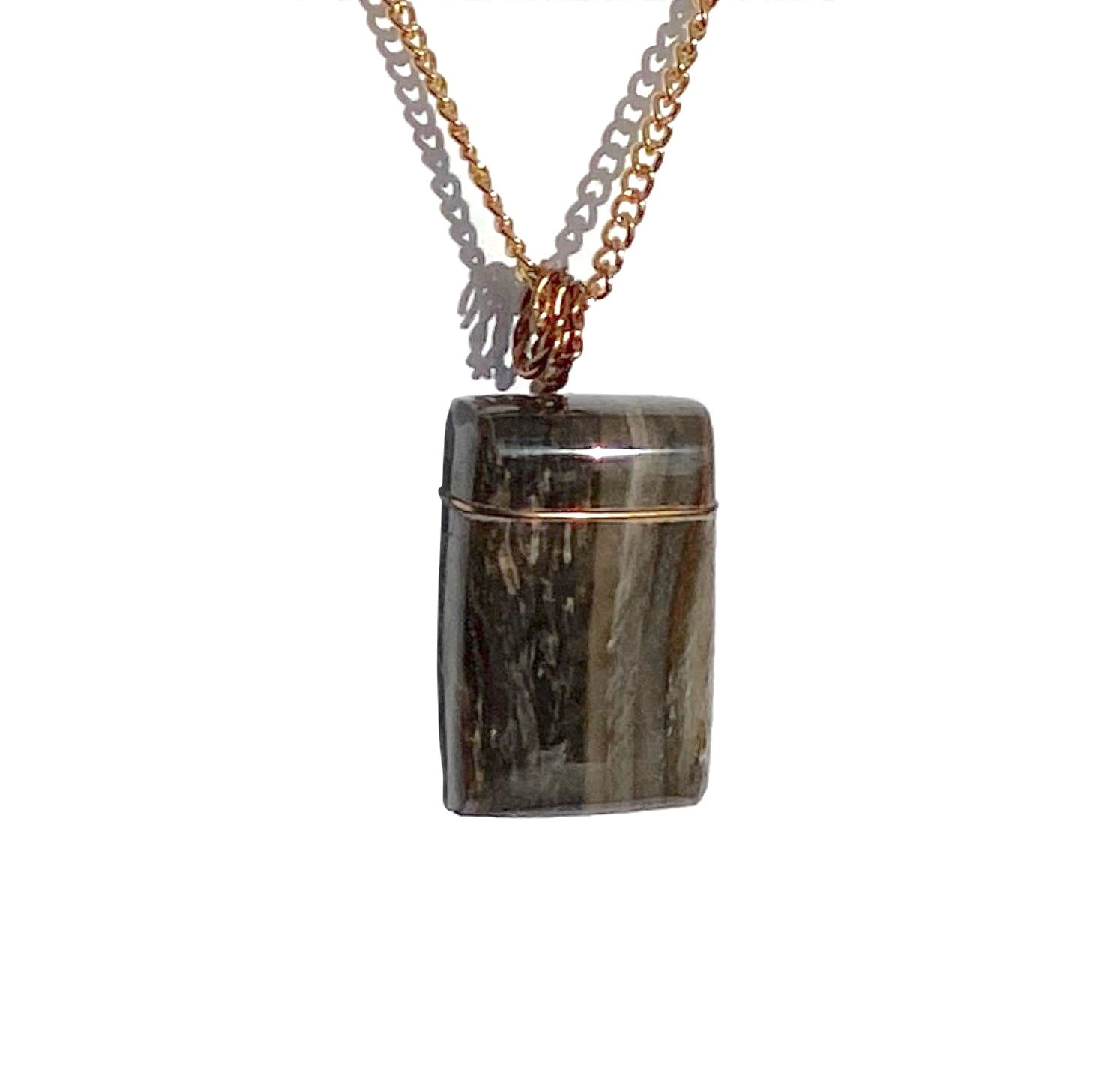 ​&quot;Mixed No. 15&quot; Stone Pendant