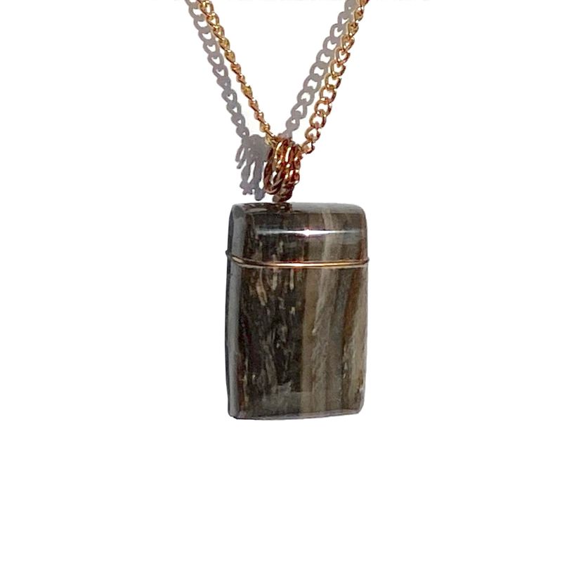 ​&quot;Mixed No. 15&quot; Stone Pendant