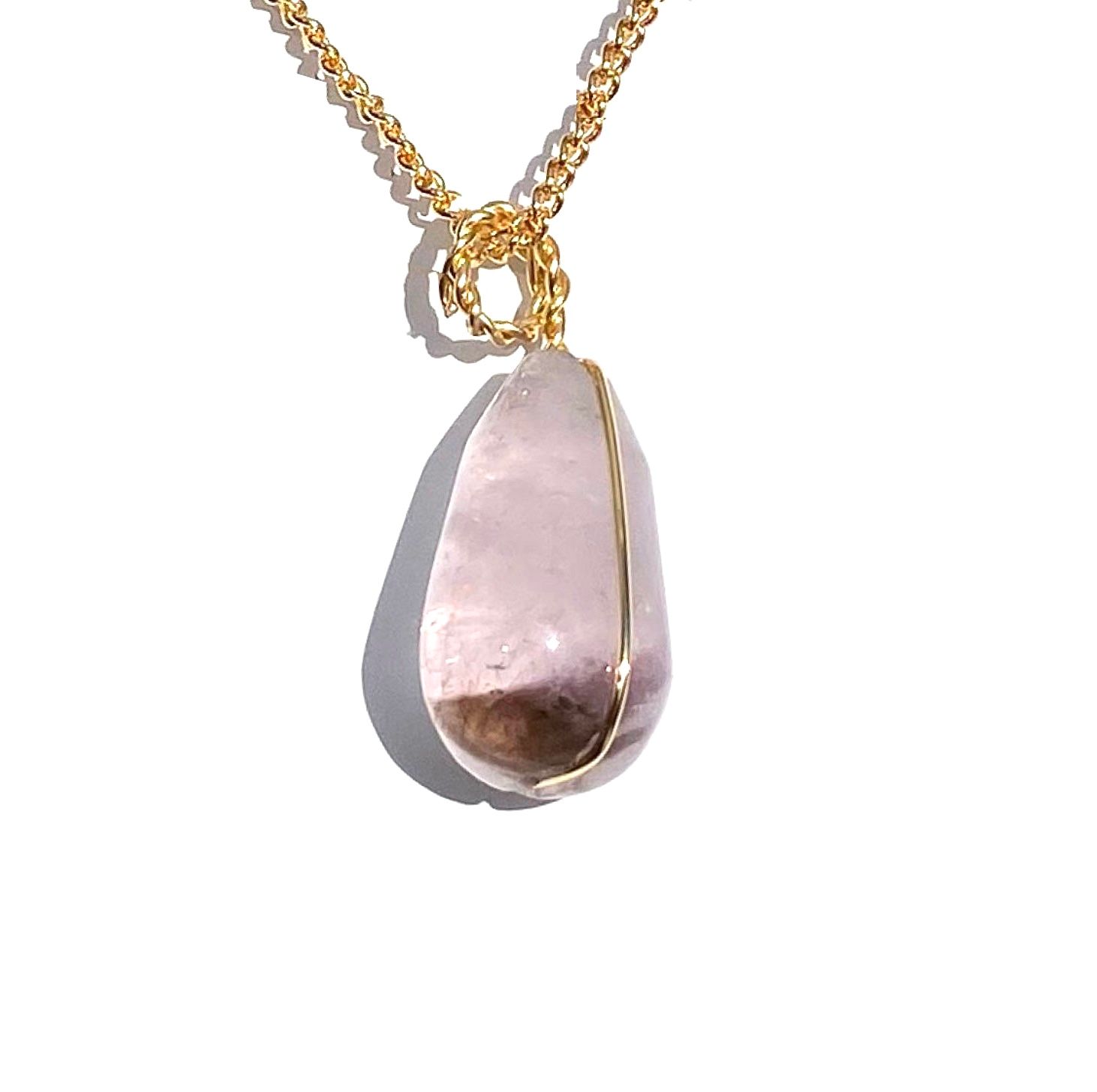 ​&quot;Translucent No. 18&quot; Stone Pendant