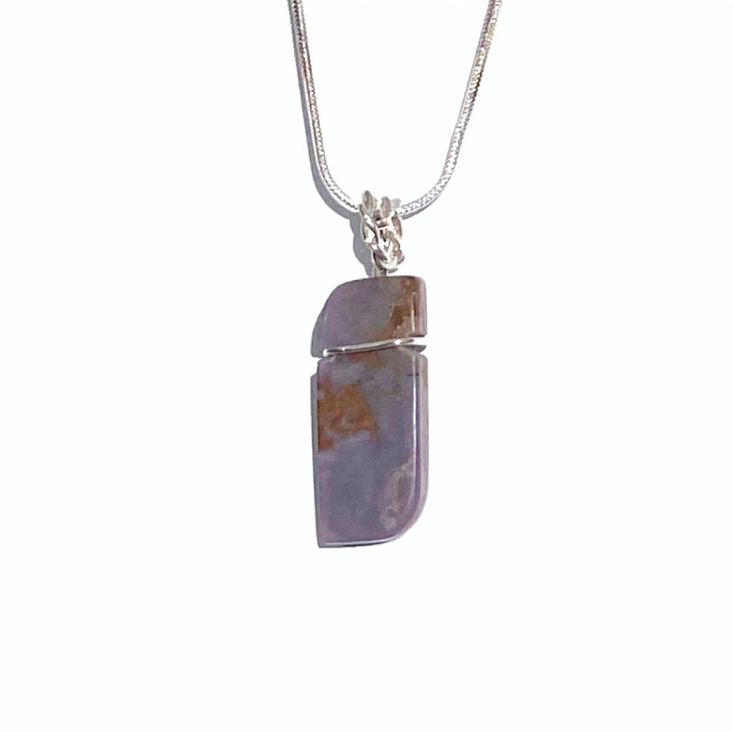 ​&quot;Mixed No. 13&quot; Stone Pendant