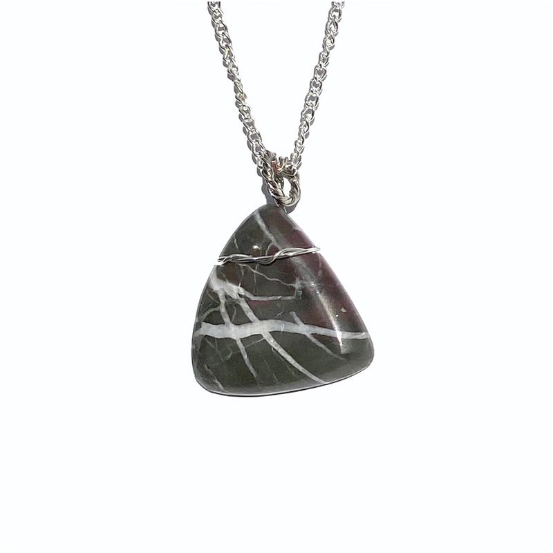 ​&quot;Mixed No. 18&quot; Stone Pendant