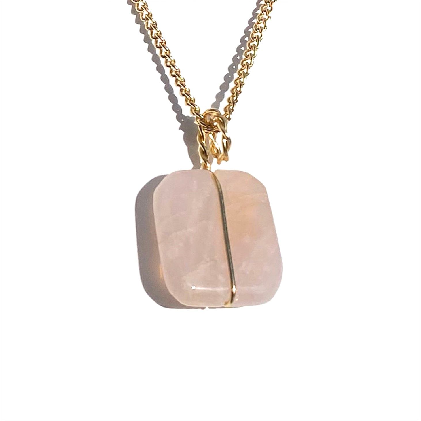 ​&quot;Translucent No. 17&quot; Stone Pendant