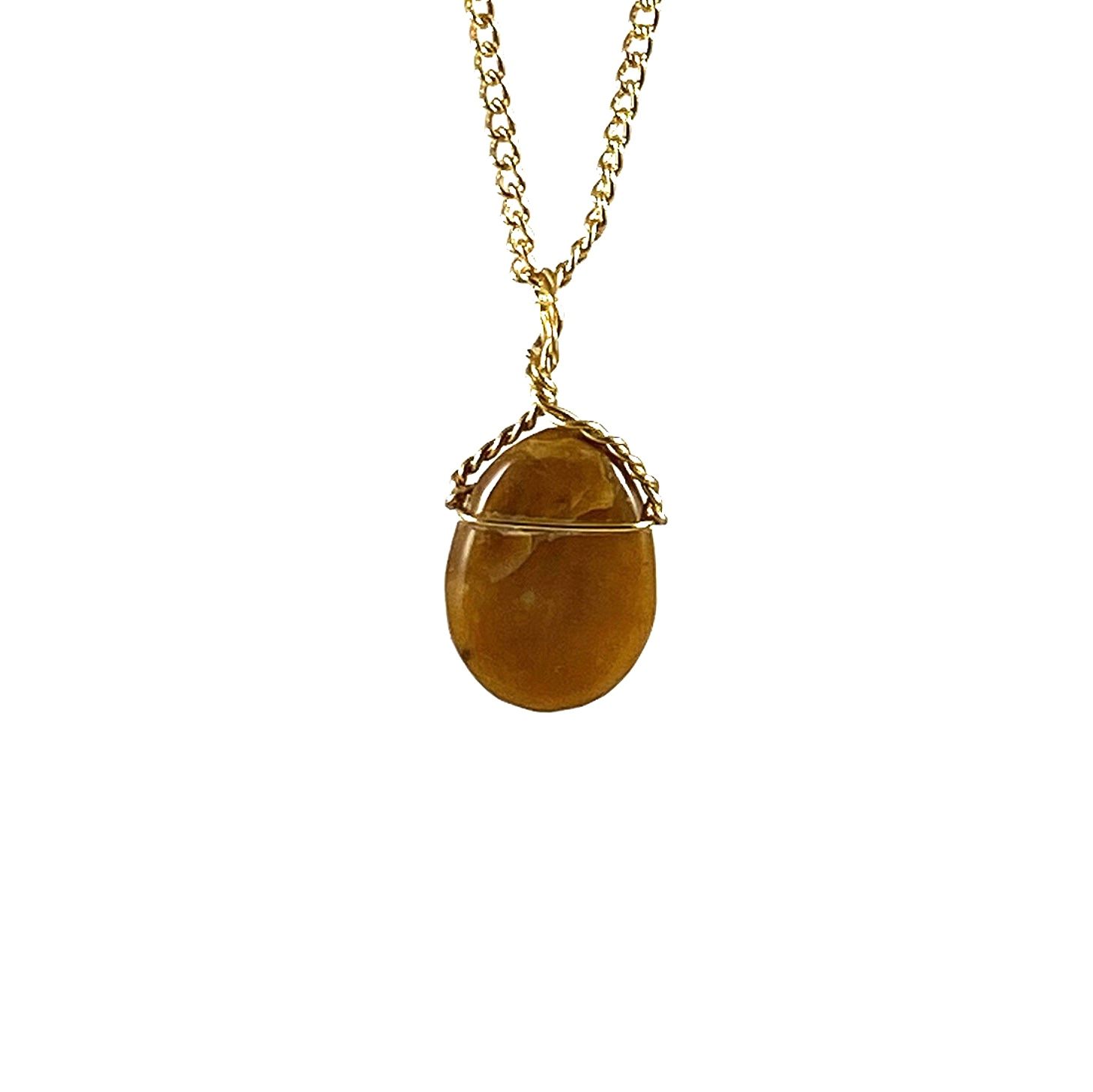 ​&quot;Translucent No. 4&quot; Stone Pendant