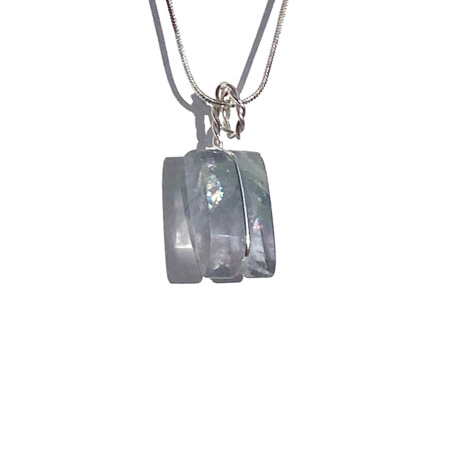 ​&quot;Translucent No. 13&quot; Stone Pendant