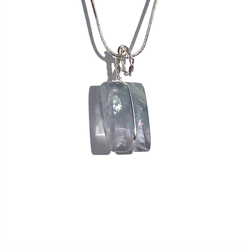 ​&quot;Translucent No. 13&quot; Stone Pendant