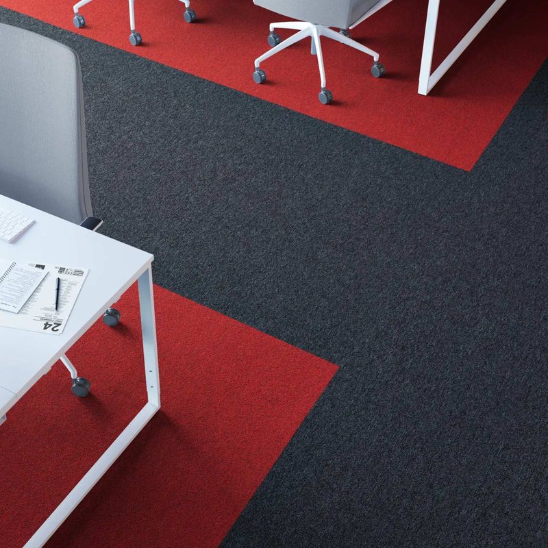 Teppichboden in einem Büro