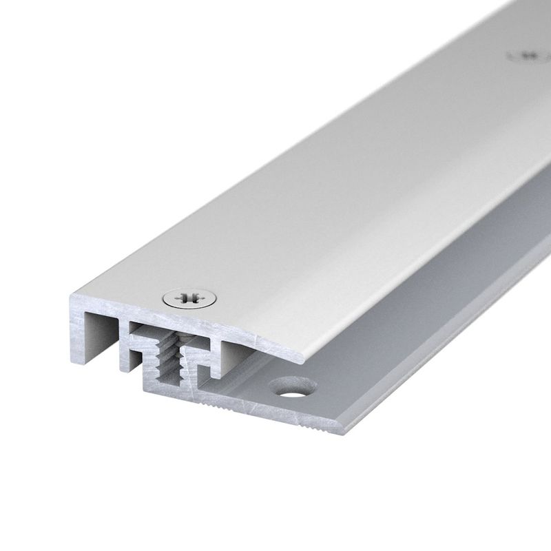 Abschlussprofil in Silber