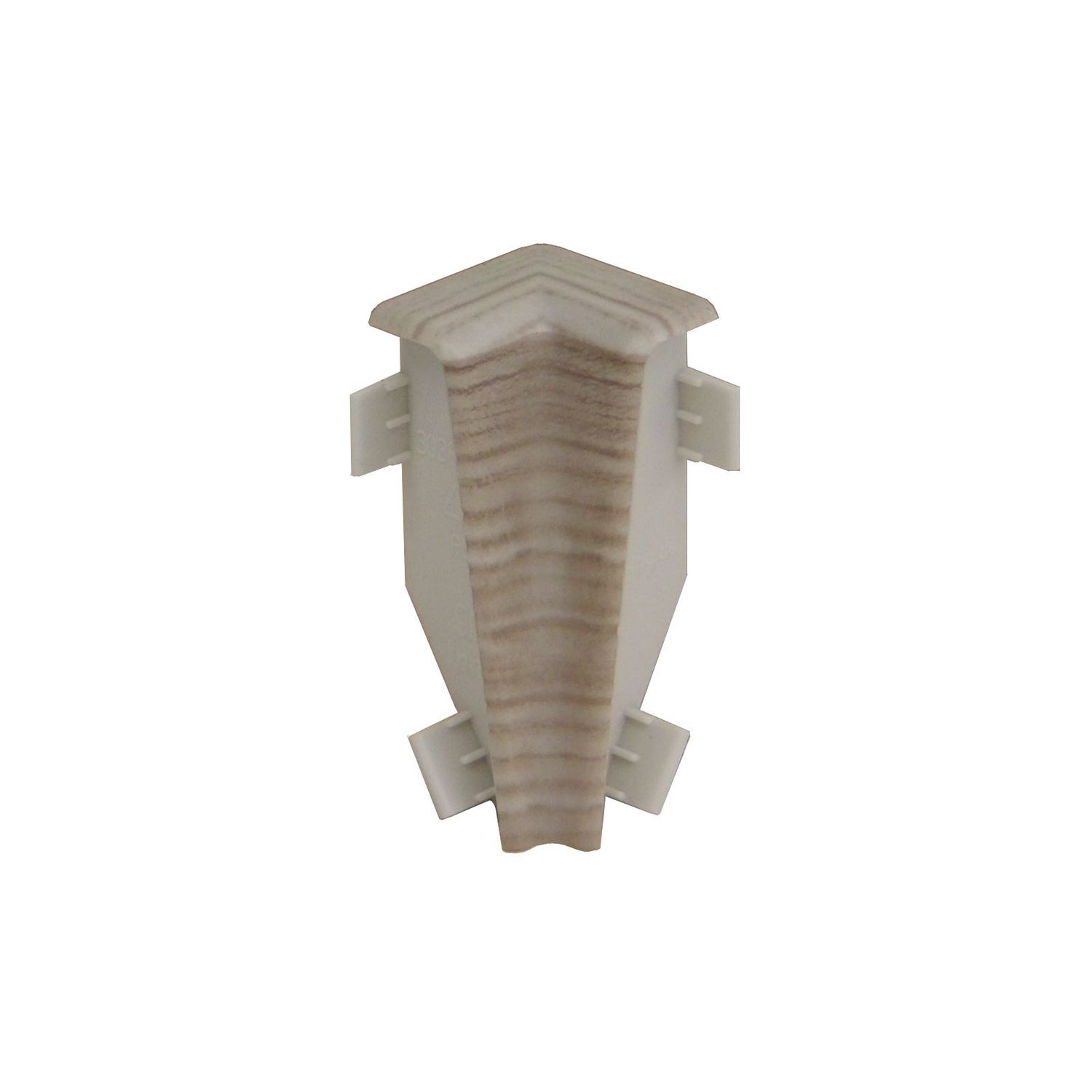 Innenecke die farblich an weißes Eichenholz erinnert