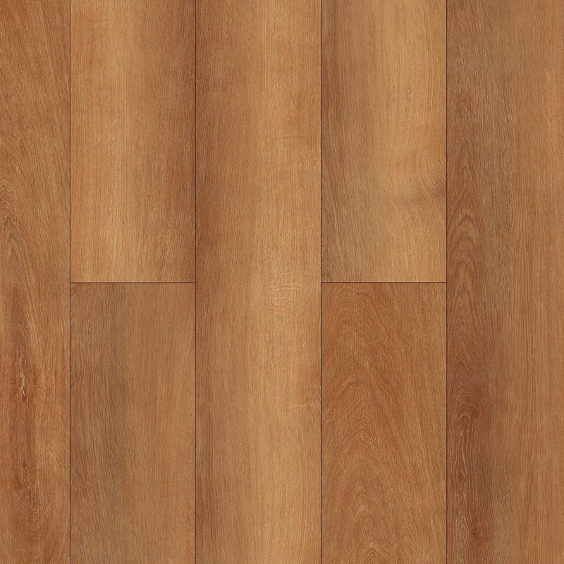 Klick Vinyl in brauner Holzoptik. Flächenaufnahme. Doreah