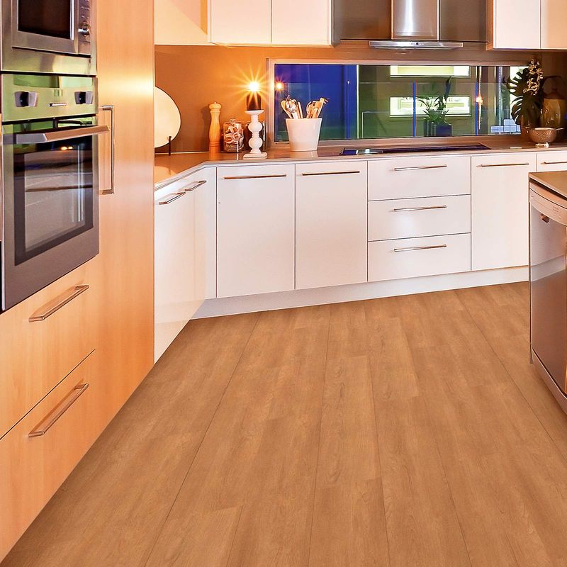 Klick-Vinyl Holzoptik Sansa mit integrierter Dämmung - 1 Paket 2,70 m²