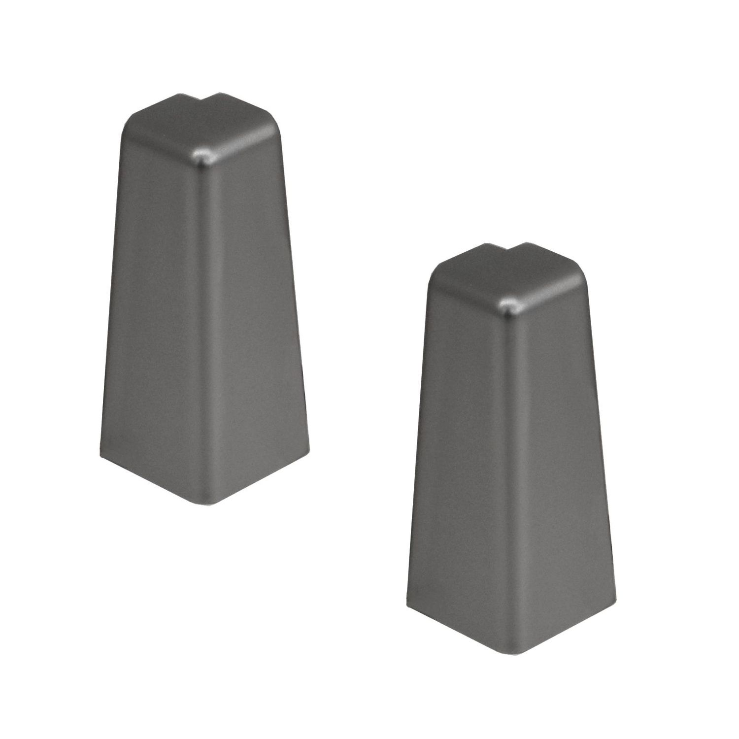 Außenecke in der Farbe Edelstahl