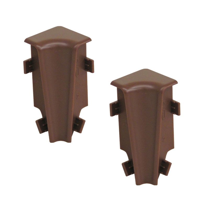 Innenecke in dunkelbraun 