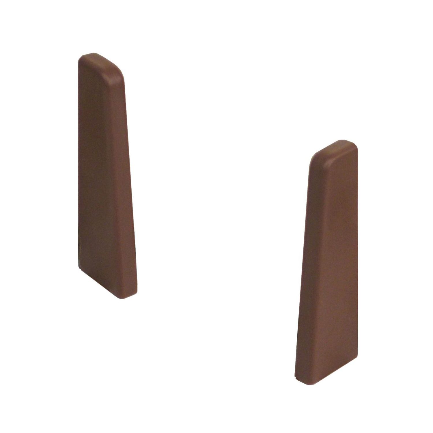 Endkappen Dunkelbraun 