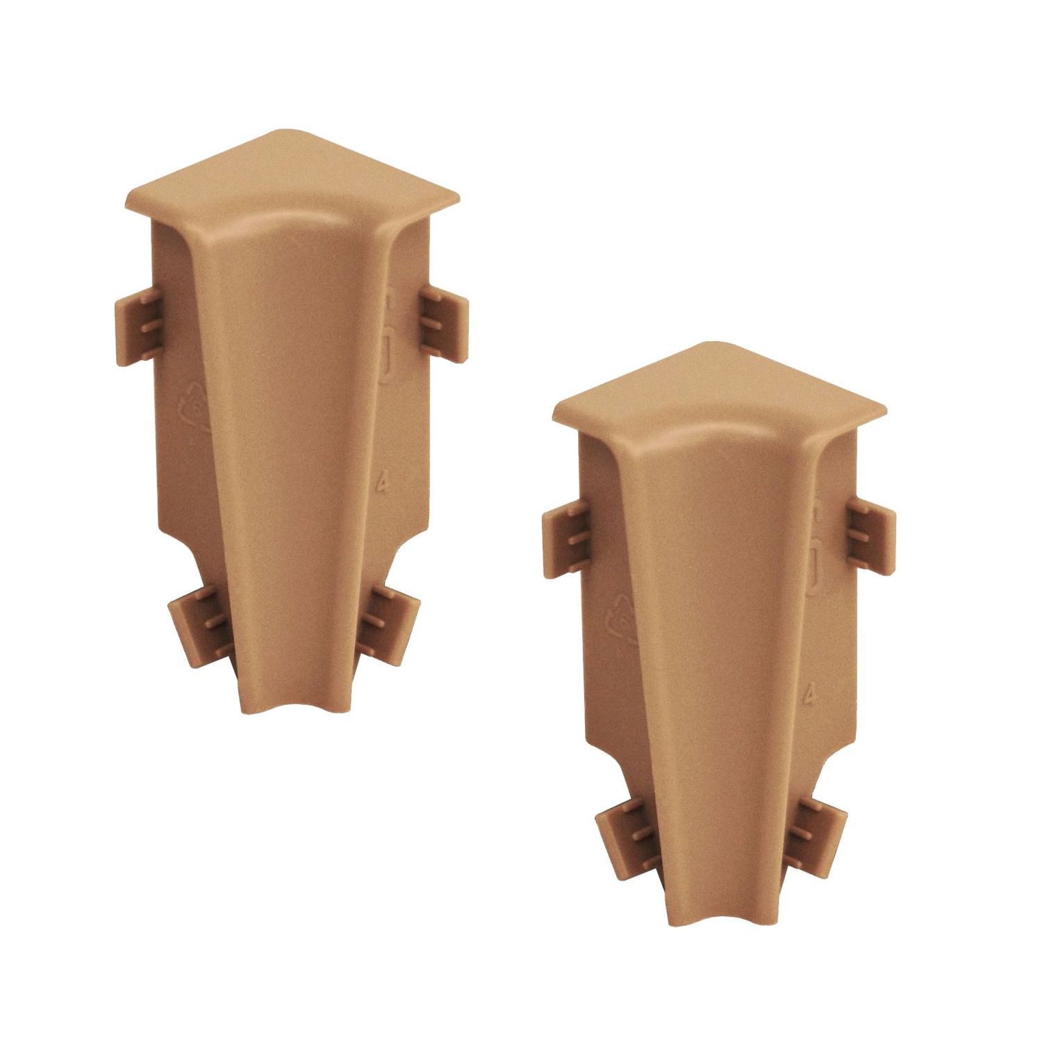 Innenecke in hellbraun