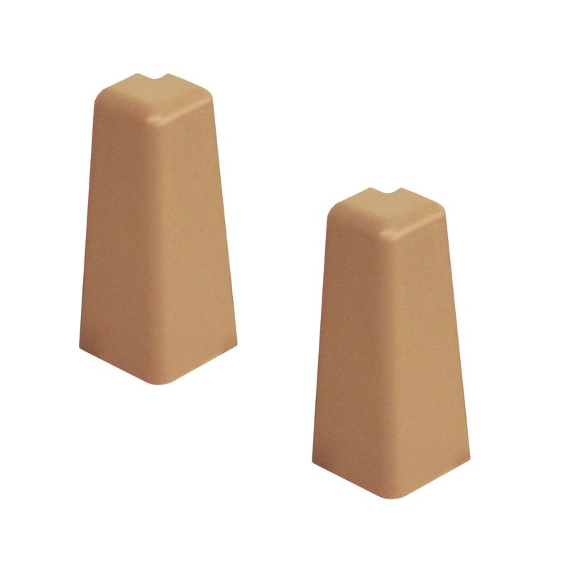 Außenecke in Hellbraun