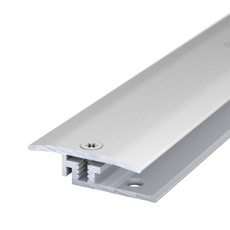 Übergangsprofil in der Farbe Silber