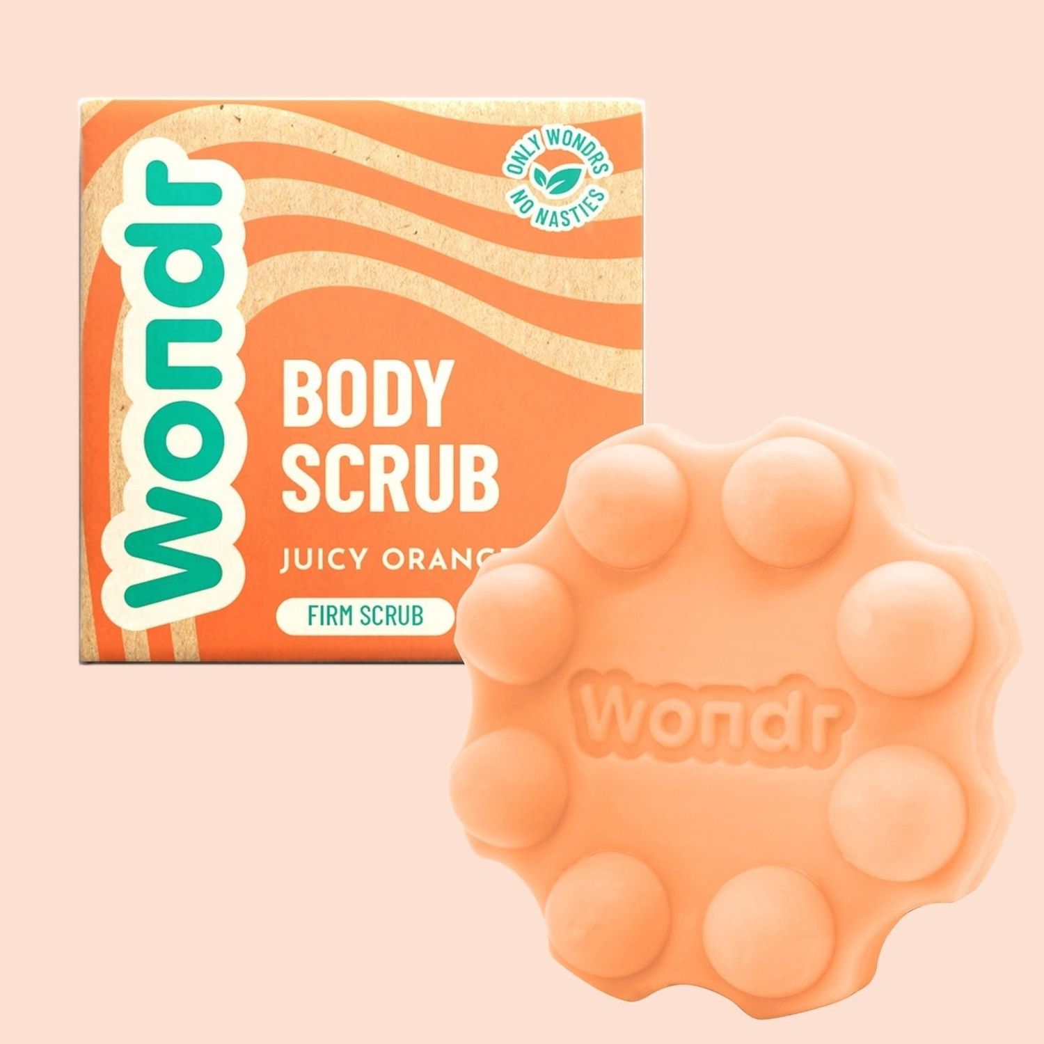 Body scrub juicy orange