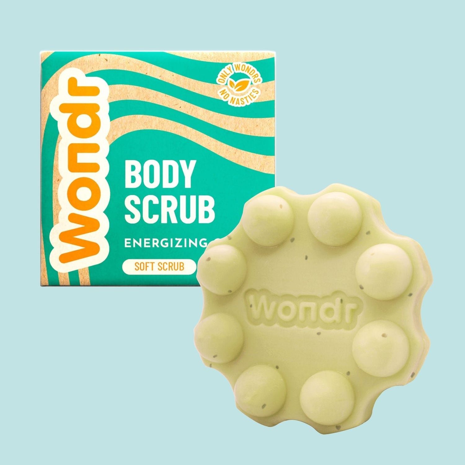 Body scrub energizing ginger