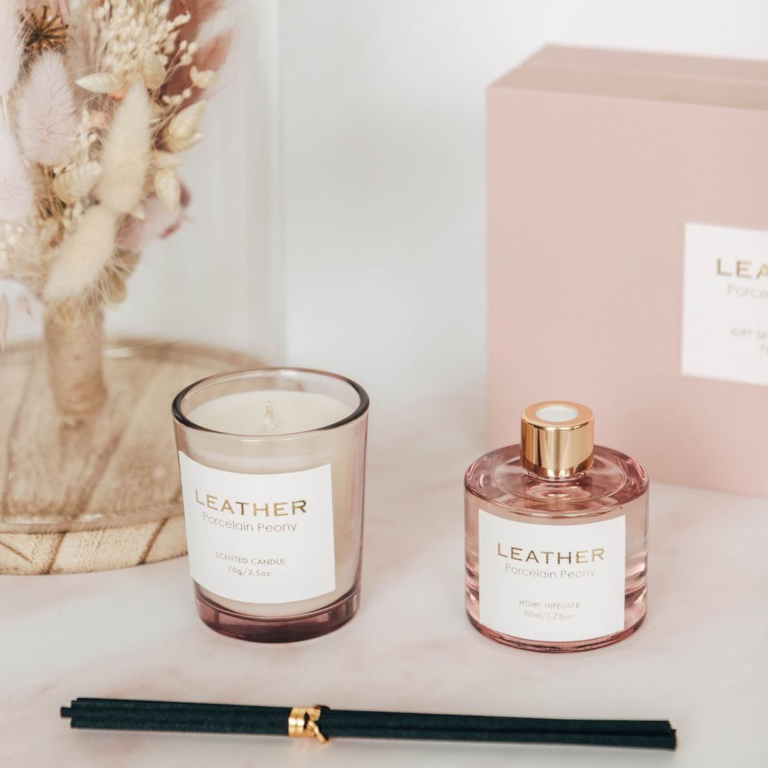 Gift set porcelain peony