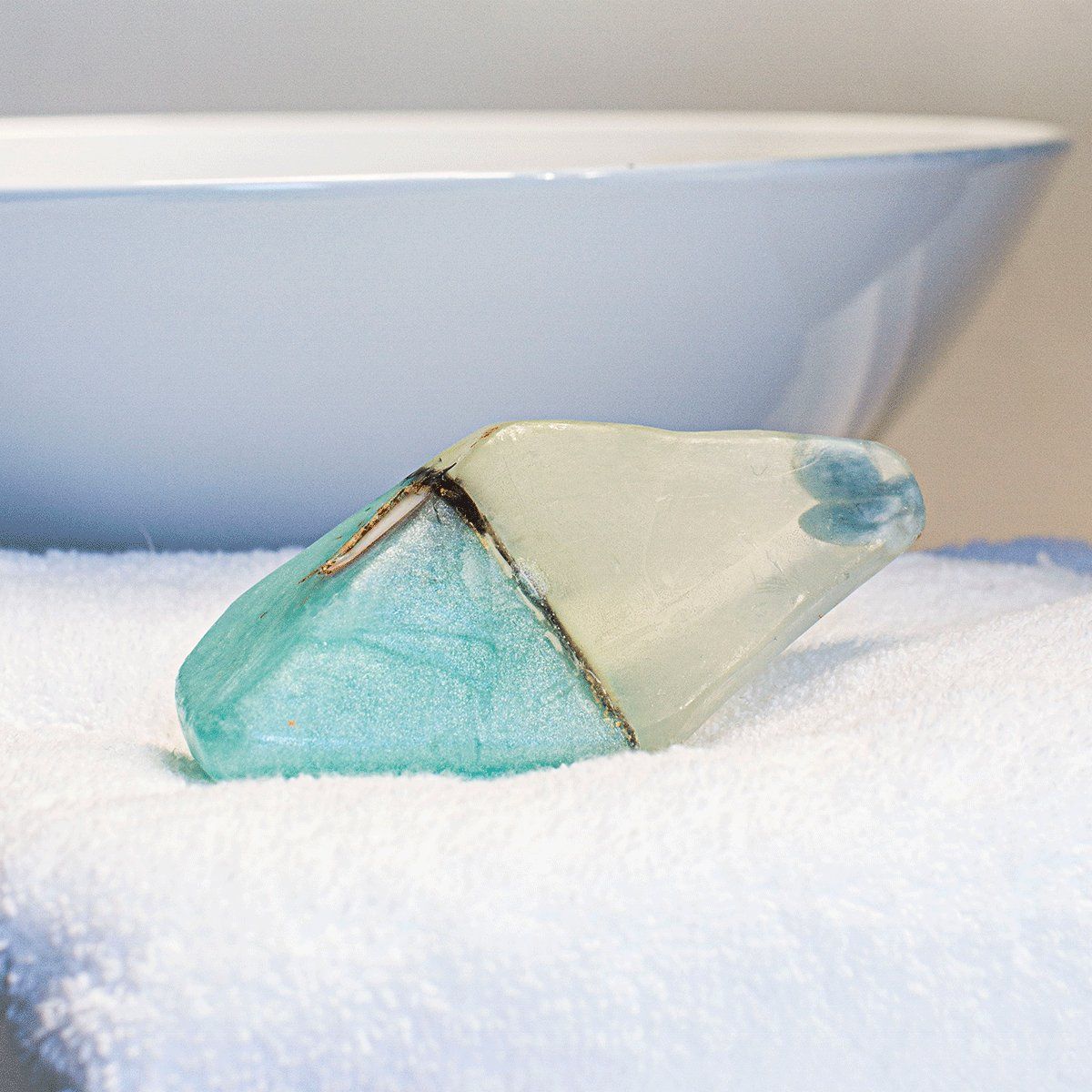 Kristal zeep aquamarine