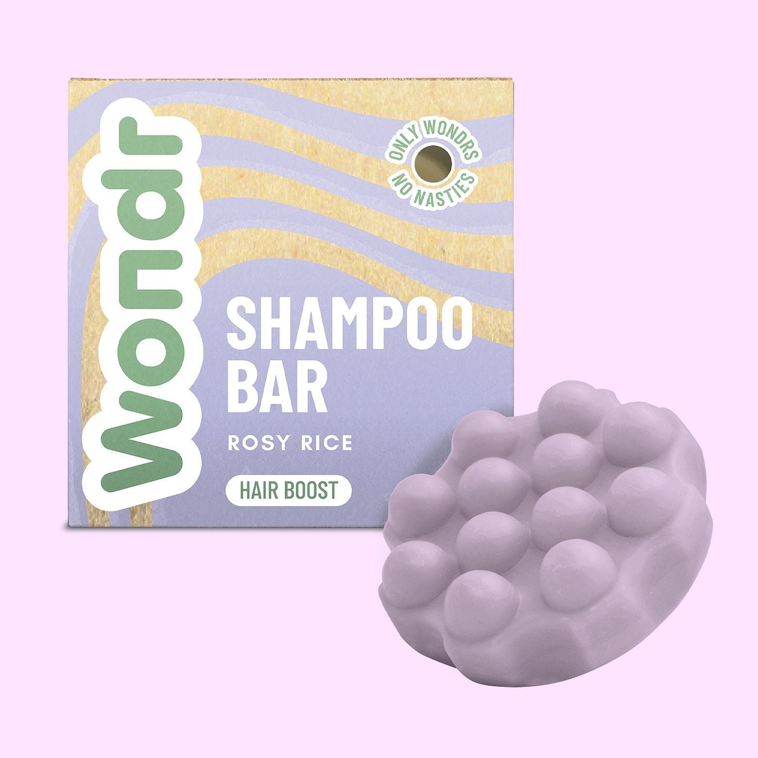Shampoo bar Rosa Rice