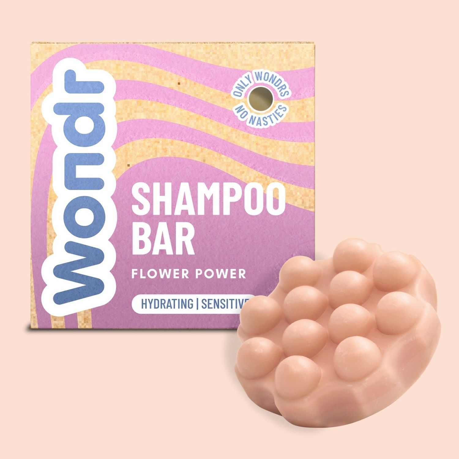 Shampoo bar flower power