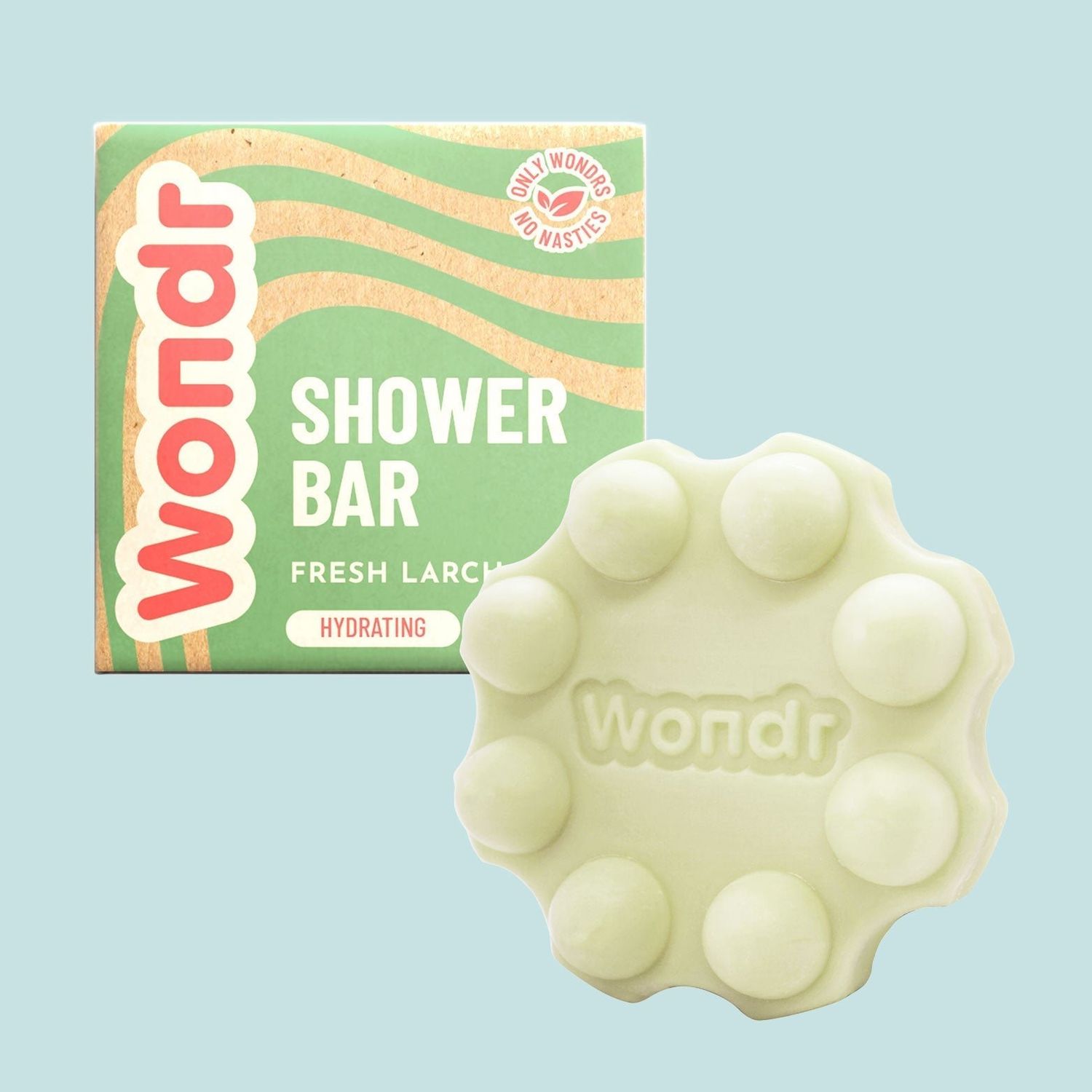 Shower bar fresh larch