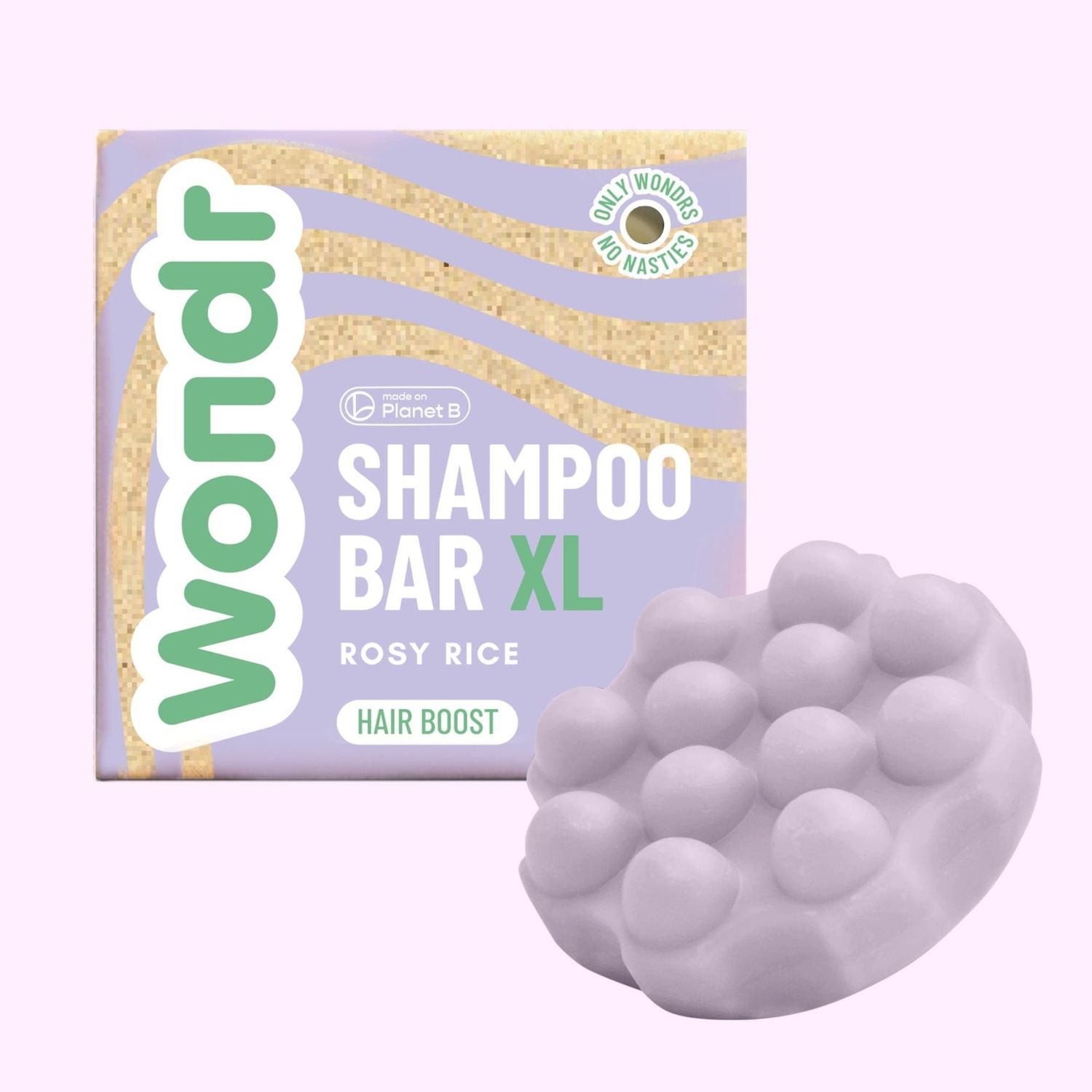 Shampoo bar XL Rosy rice
